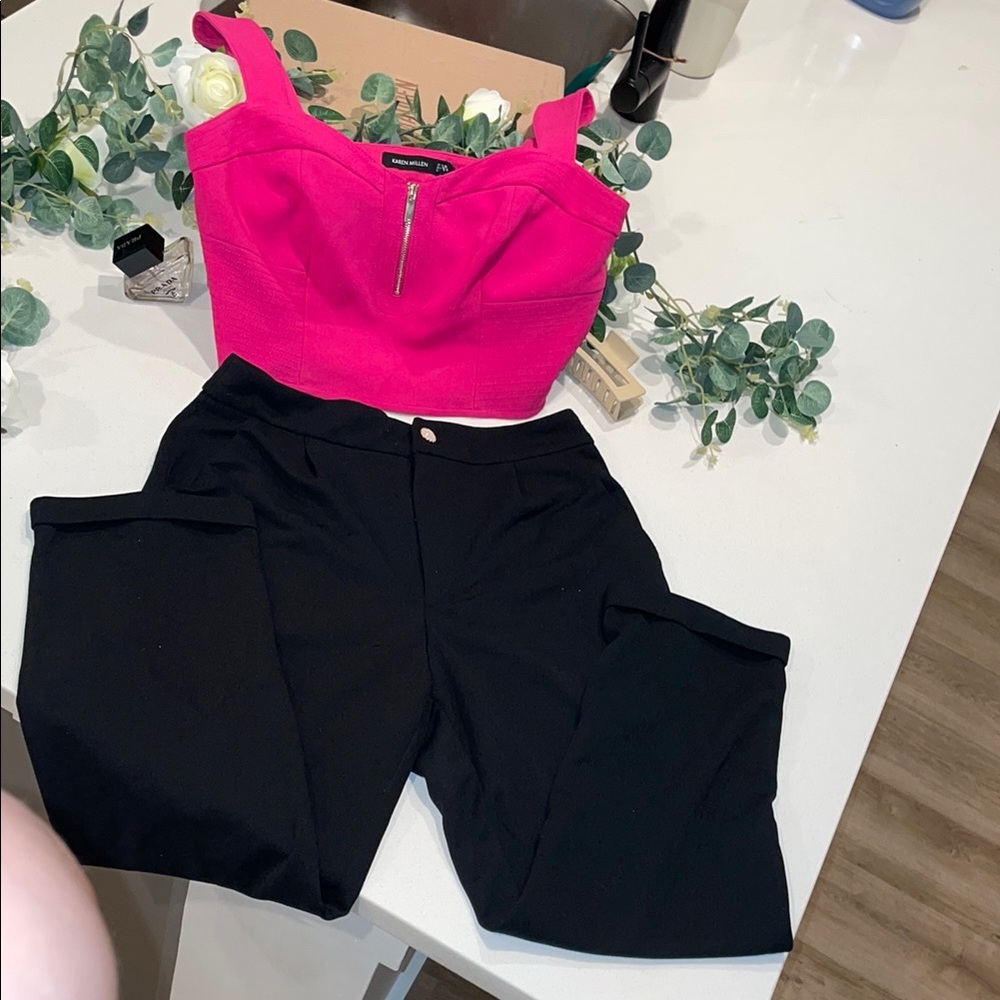 Medium black pants perfect for office - Picture 3 of 4